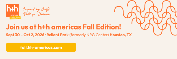 Email header: Join us at h+h americas Fall Edition