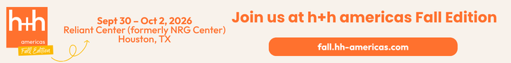 Leaderboard web banner: Join us at h+h americas Fall Edition